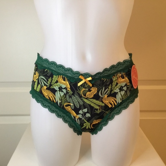 Splendies Welcome To The Jungle Bikini Panties - Picture 2 of 3